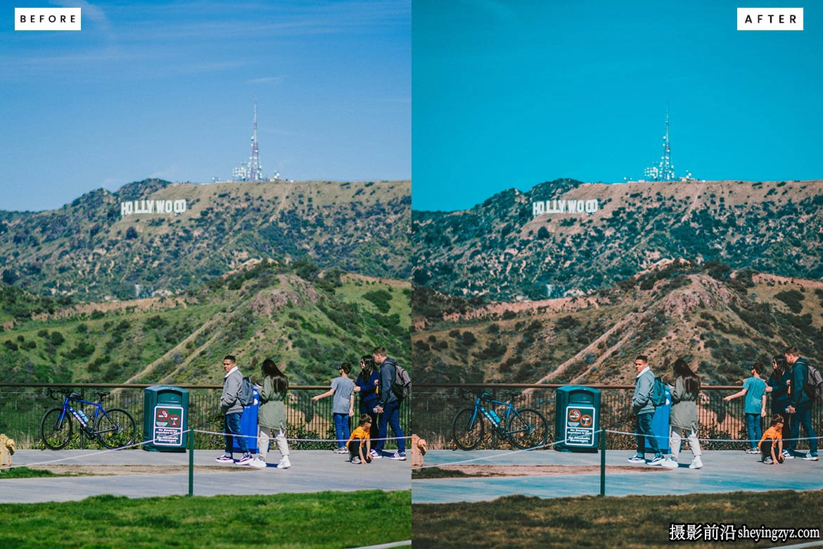 好莱城市电影风光LR预设ACR调色预设 Hollywood Lightroom Presets