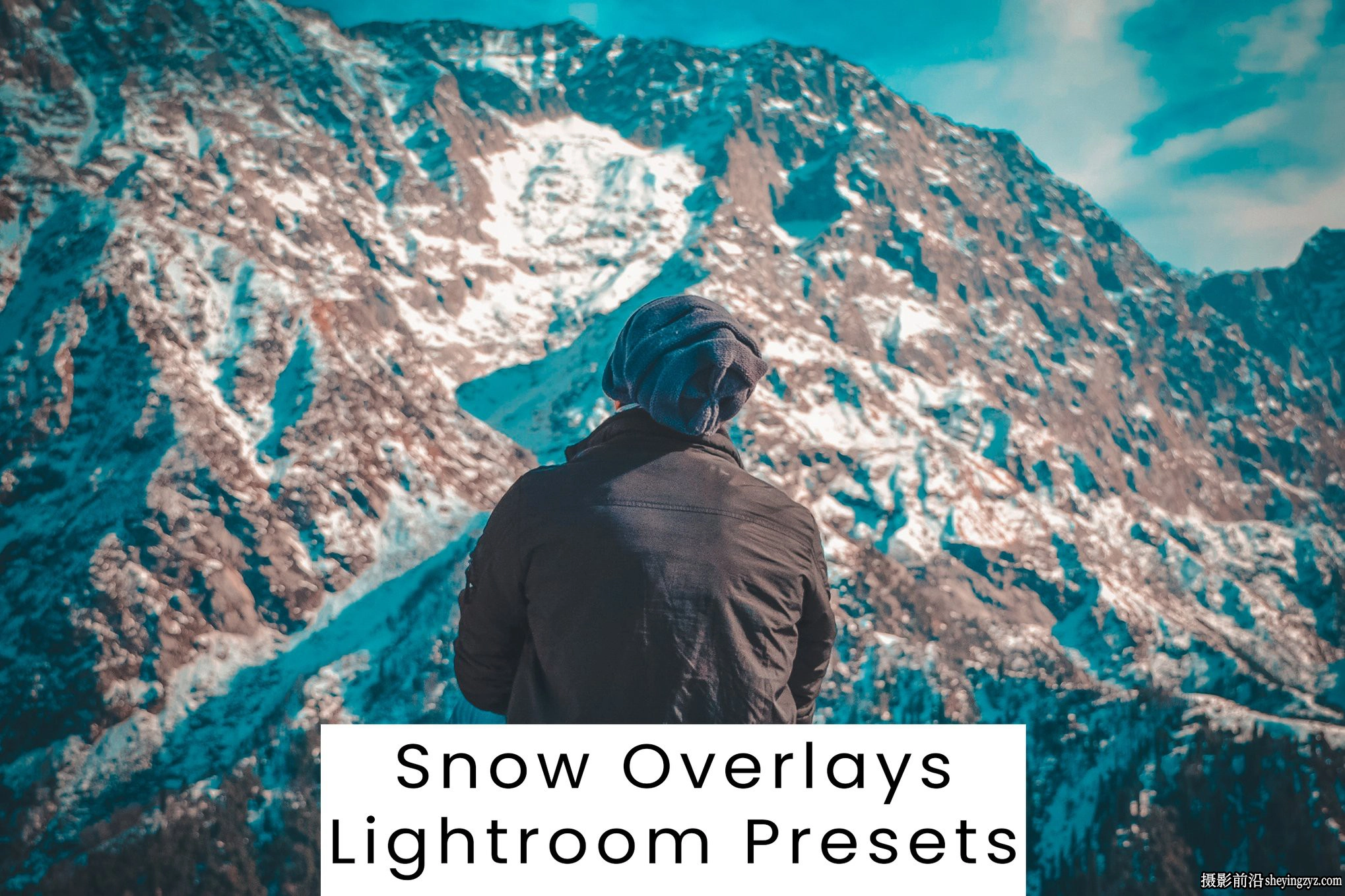 冬季电影风光调色LR预设ACR预设 Snow Overlays Lightroom Presets