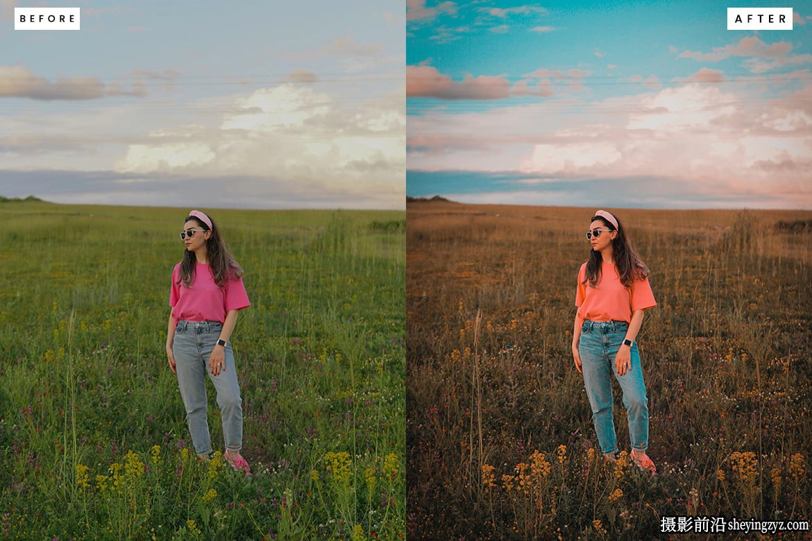 复古电影Lomography效果LR预设ACR预设Lomography Lightroom Presets