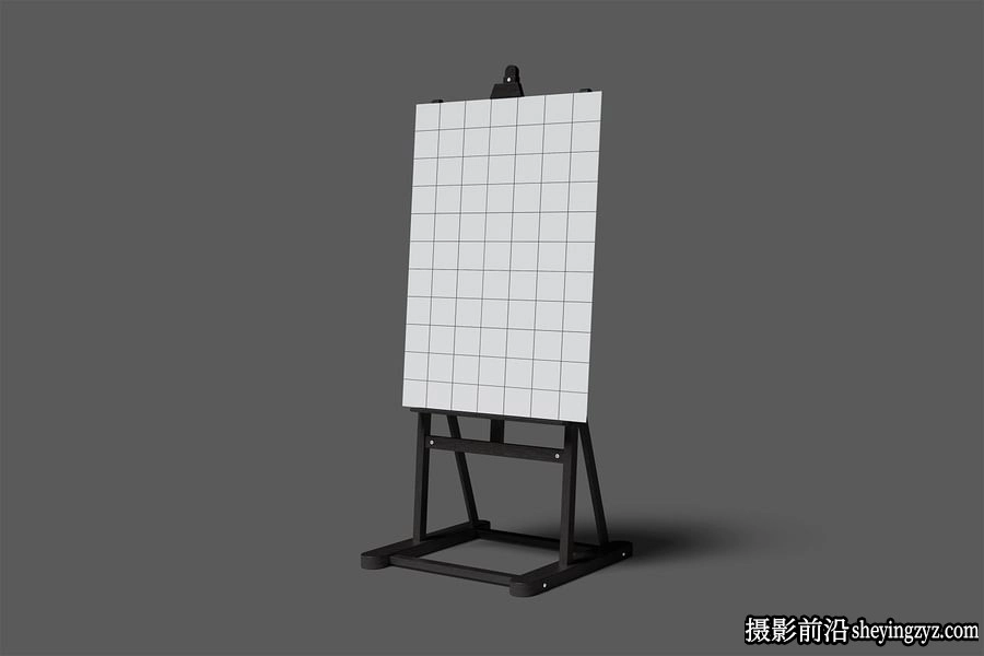 画架海报样机模型,海报样机素材