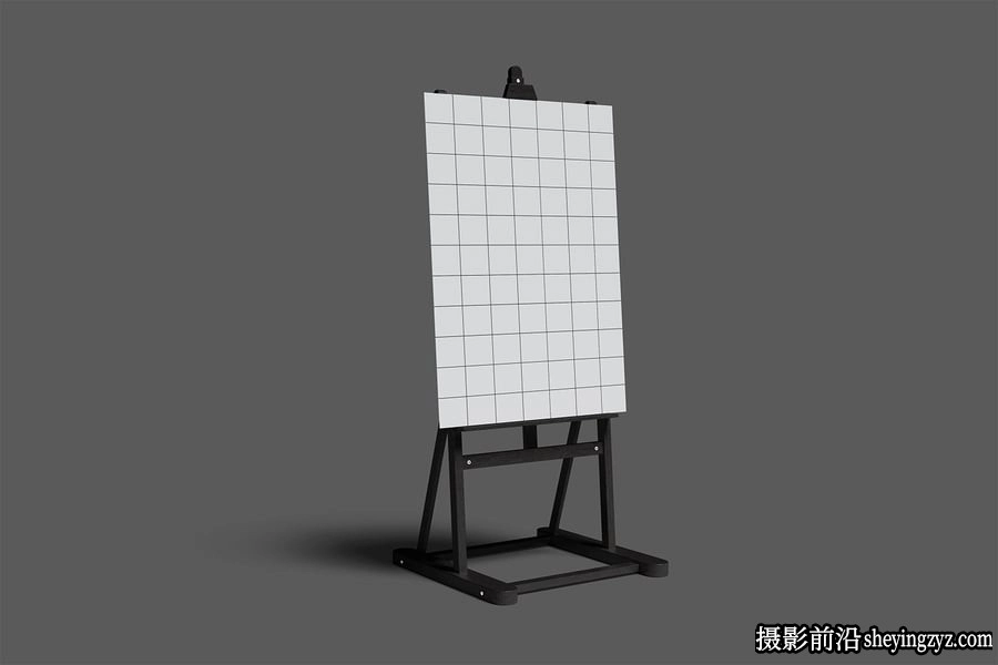 画架海报样机模型,海报样机素材