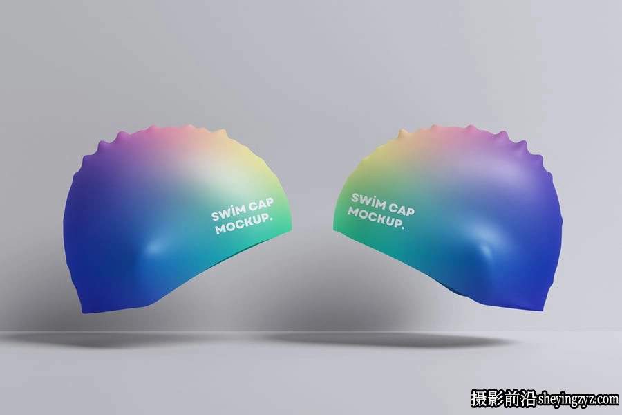泳帽样机,产品样机,泳帽展示样机模型