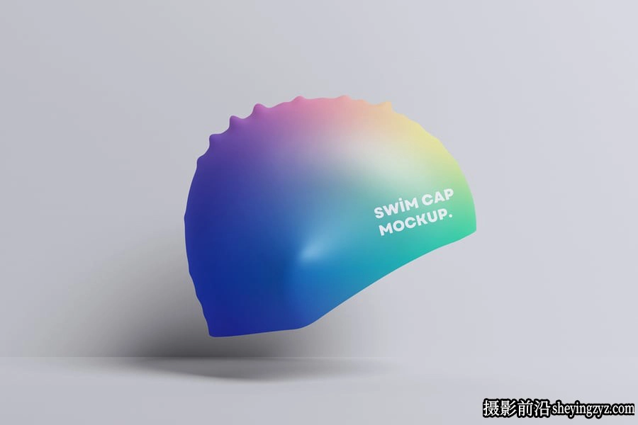 泳帽样机,产品样机,泳帽展示样机模型