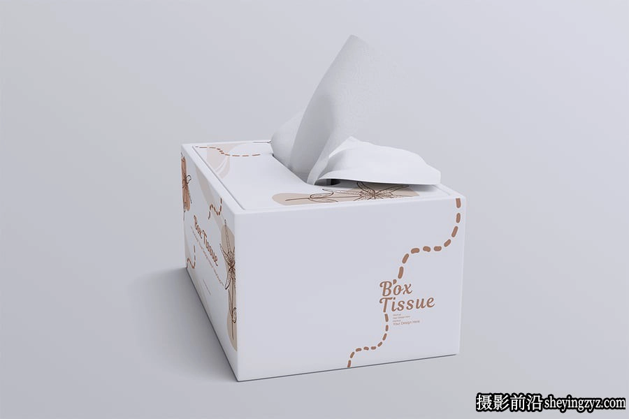 盒子纸巾样机,纸巾样机,纸巾盒样机,盒子样机