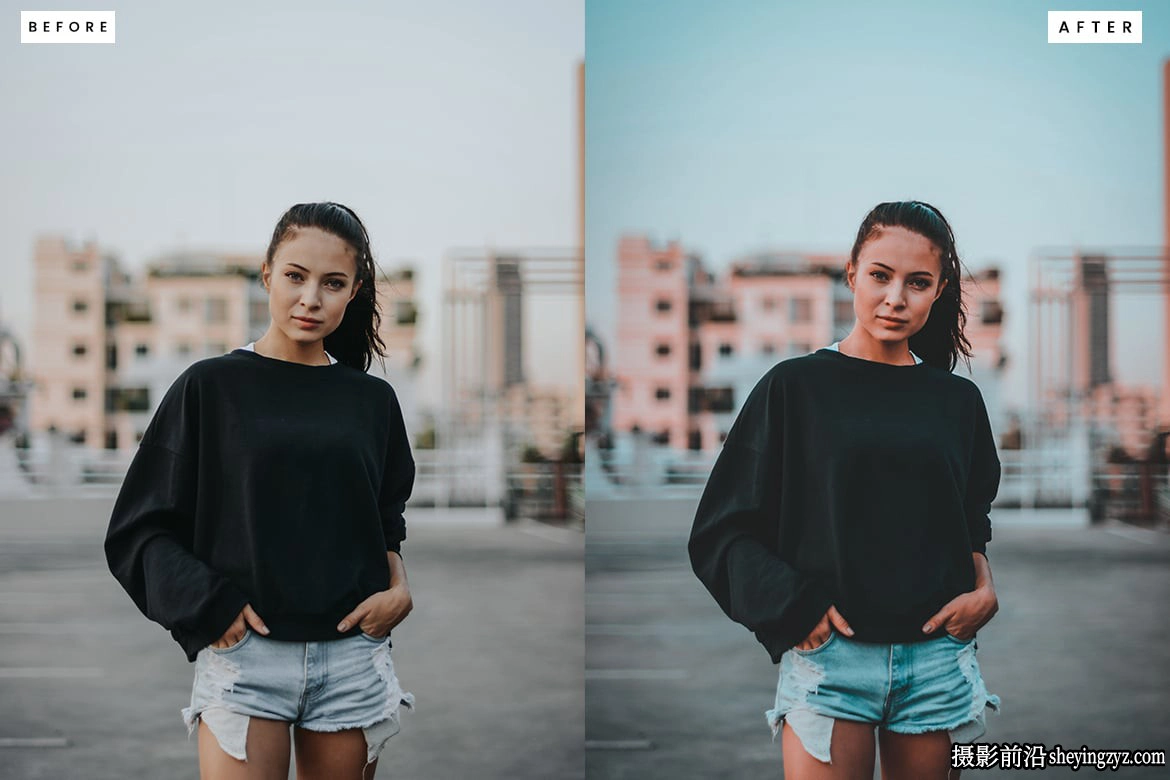 青橙电影人像免费LR预设ACR预设 Film Portrait Lightroom Presets