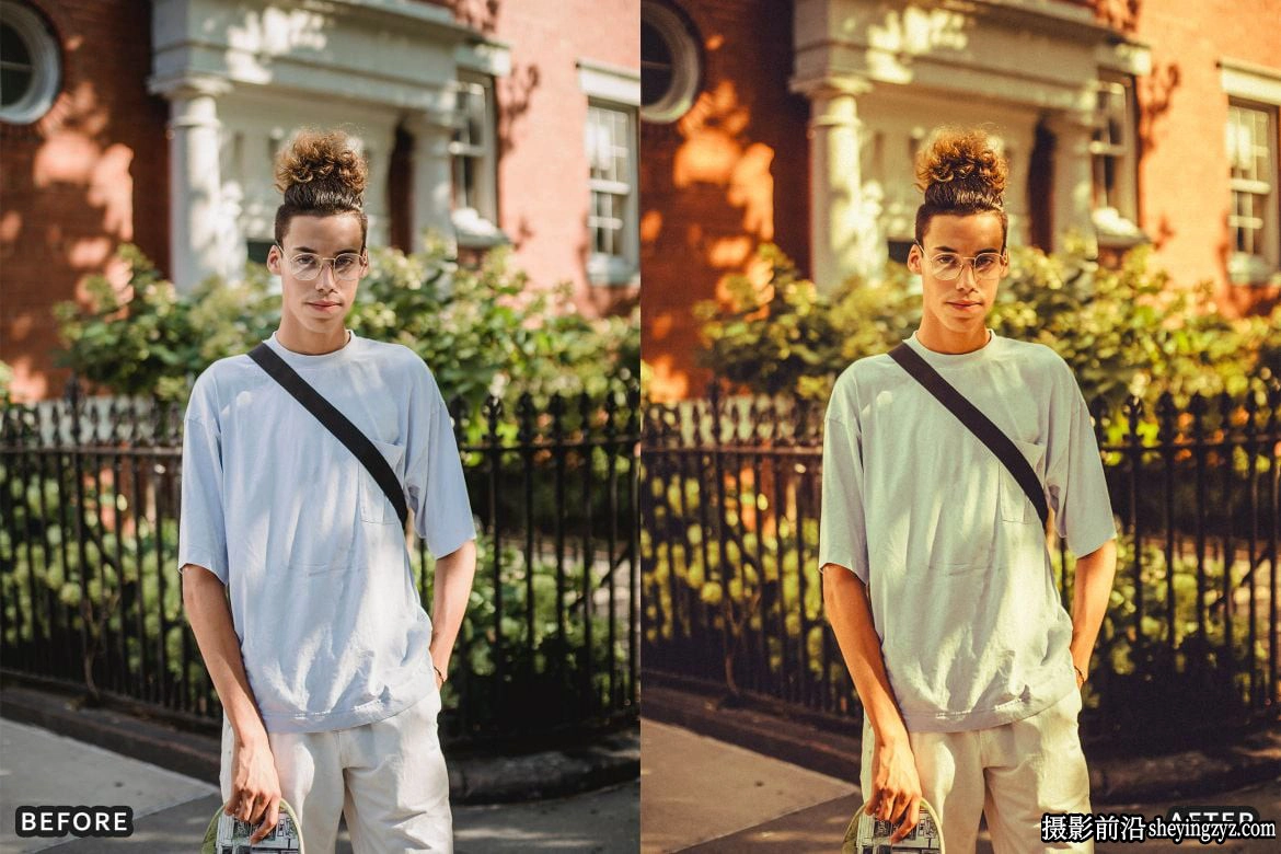 时尚电影胶片LR预设及手机lr预设Fashion Bright  Lightroom Presets