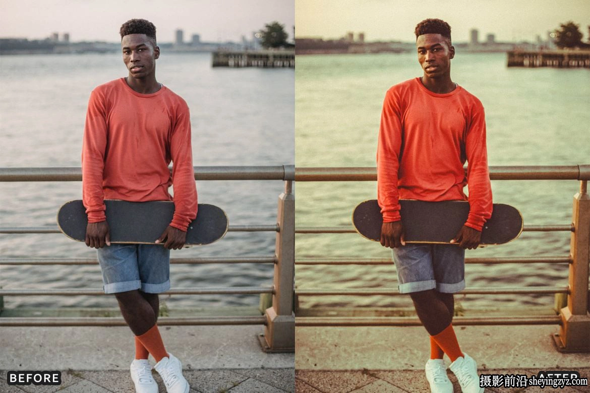 时尚电影胶片LR预设及手机lr预设Fashion Bright  Lightroom Presets