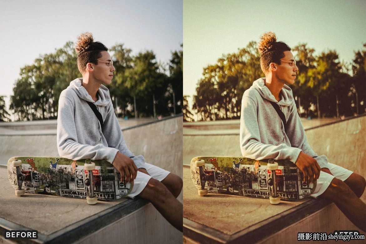 时尚电影胶片LR预设及手机lr预设Fashion Bright  Lightroom Presets