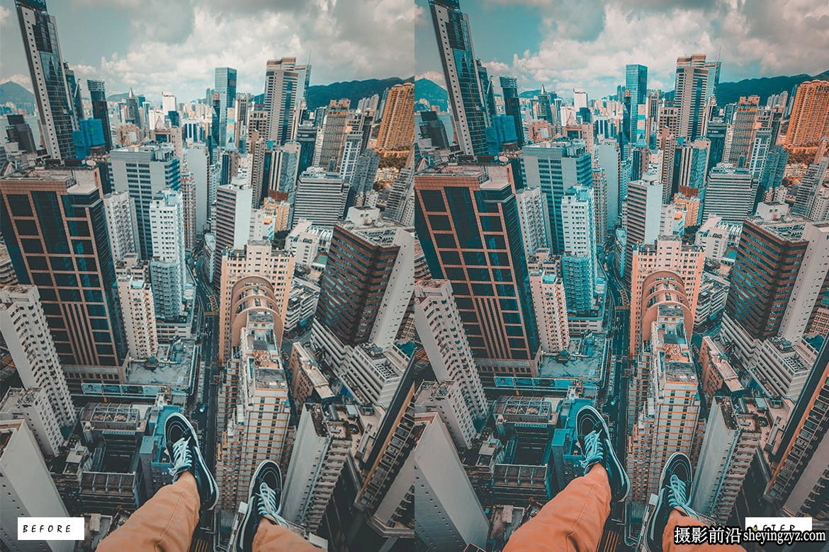电影橙青色调色LR预设ACR预设 Orange &amp; Teal Lightroom Presets
