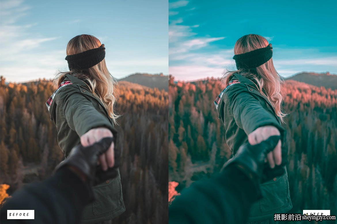 电影橙青色调色LR预设ACR预设 Orange &amp; Teal Lightroom Presets