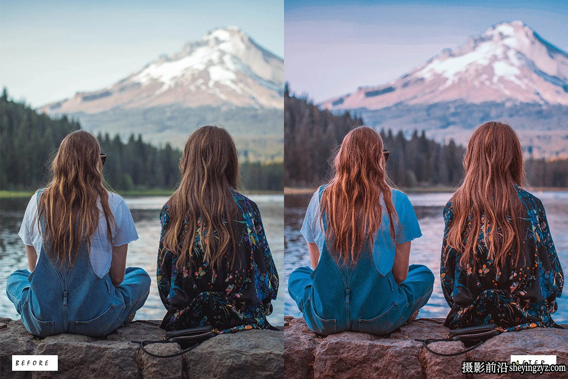 电影橙青色调色LR预设ACR预设 Orange &amp; Teal Lightroom Presets