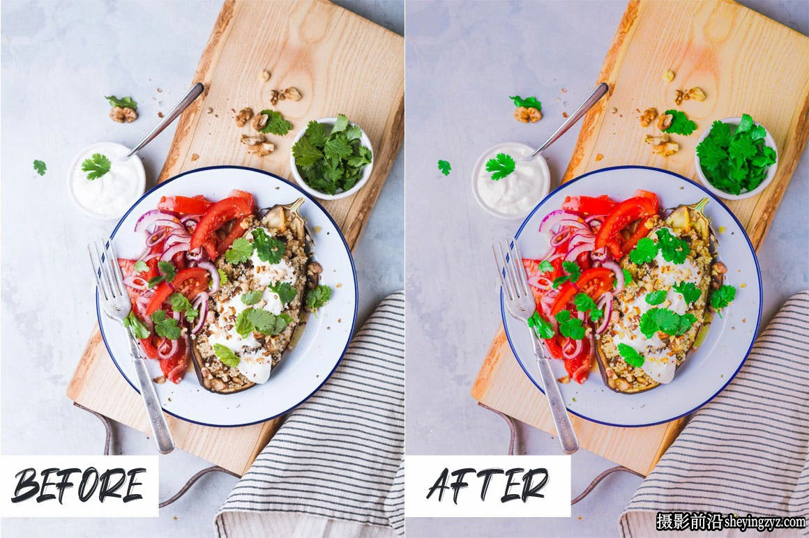 美食摄影后期调色LR预设ACR预设 Fresh Food Lightroom Presets