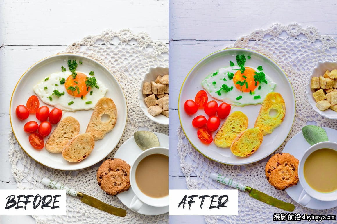 美食摄影后期调色LR预设ACR预设 Fresh Food Lightroom Presets