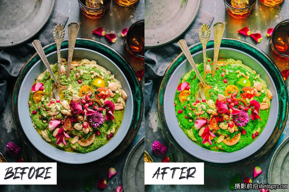 美食摄影后期调色LR预设ACR预设 Fresh Food Lightroom Presets