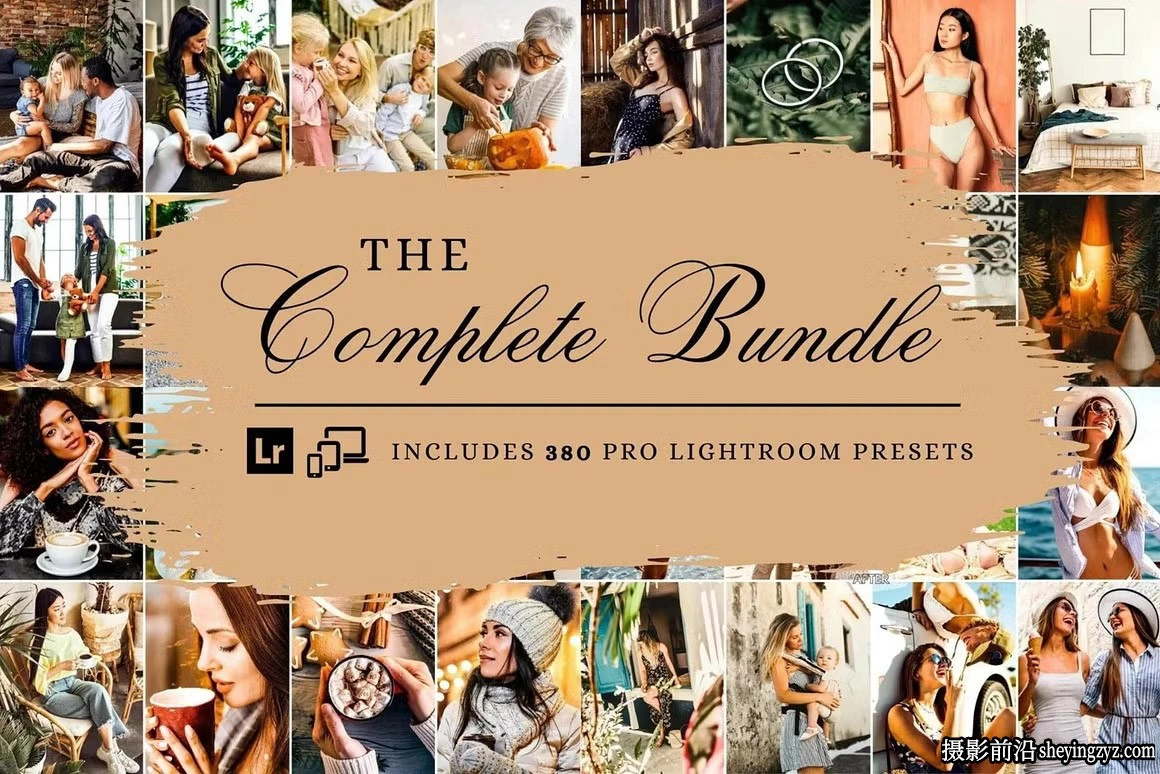 38套380种风光人像LLR预设及手机lr预设  Lightroom Preset Bundle