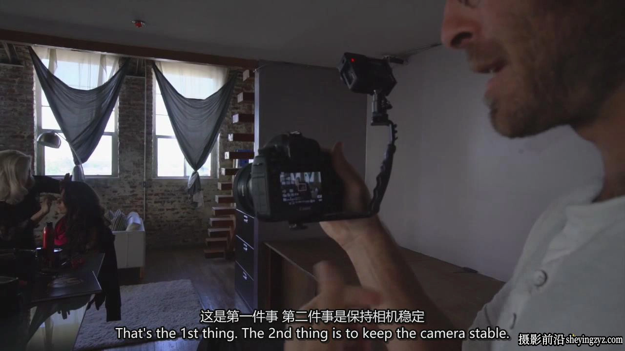 Michael Sasser-私房人像视频拍摄及后期剪辑完整教程-中英字幕