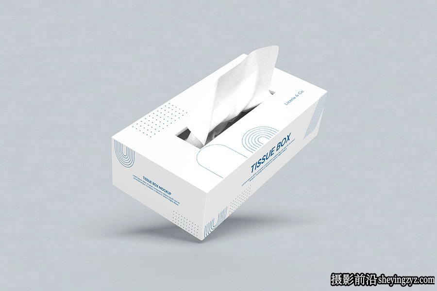 纸巾盒样机,纸巾产品样机,纸巾包装展示样机