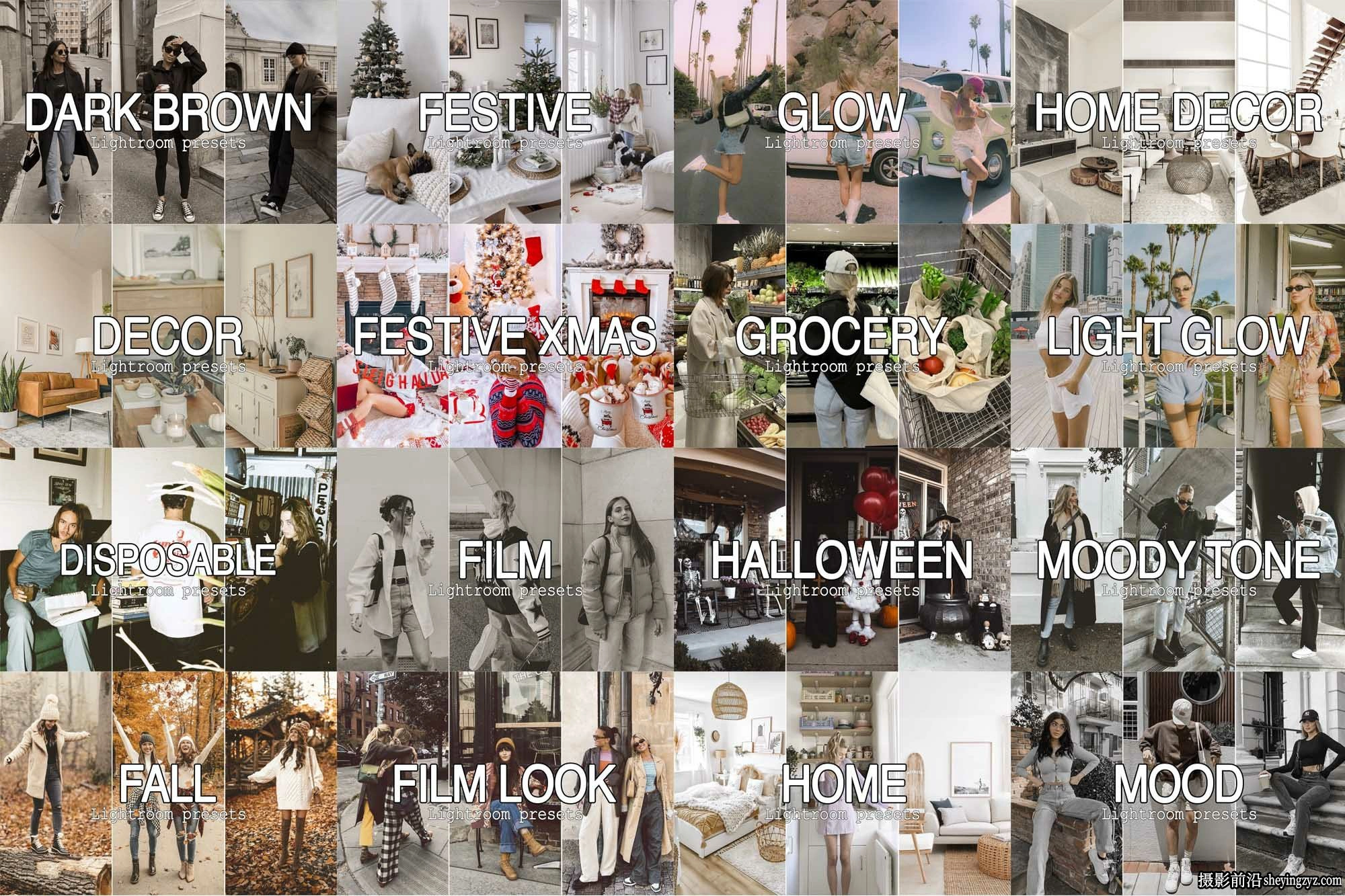 3000种Lightroom预设及手机lr预设ACR预设合集 Lightroom Presets