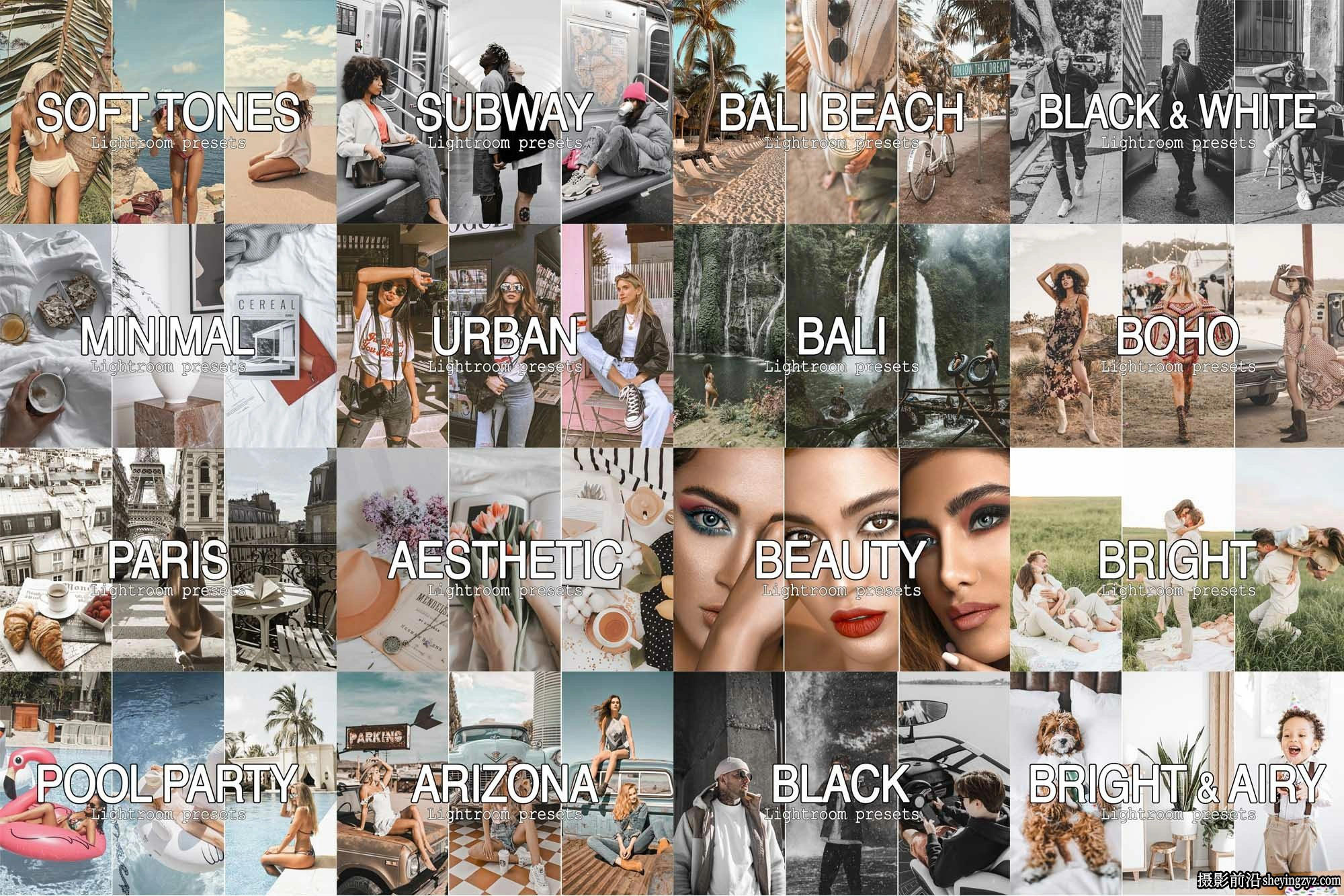 3000种Lightroom预设及手机lr预设ACR预设合集 Lightroom Presets