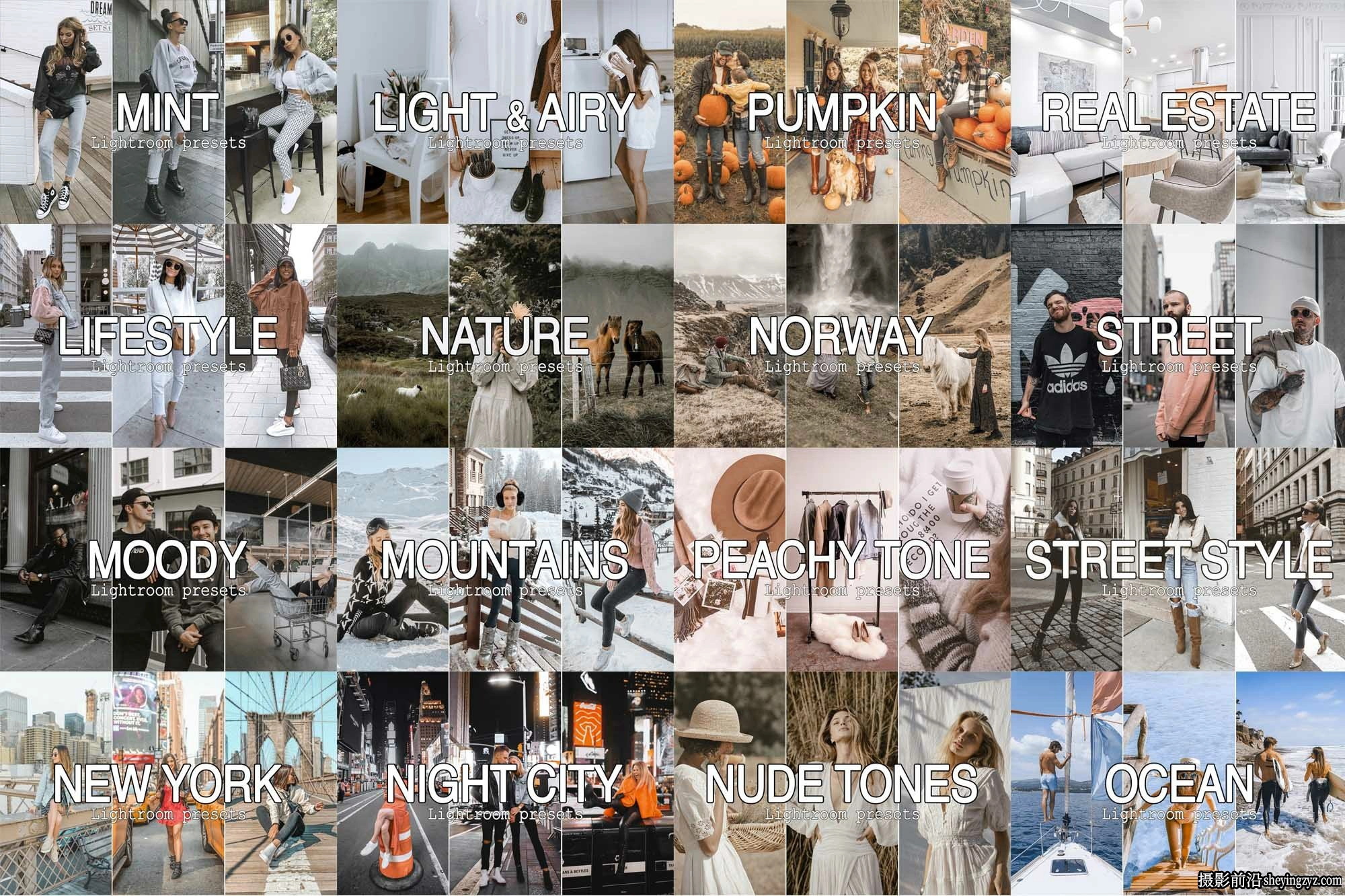 3000种Lightroom预设及手机lr预设ACR预设合集 Lightroom Presets