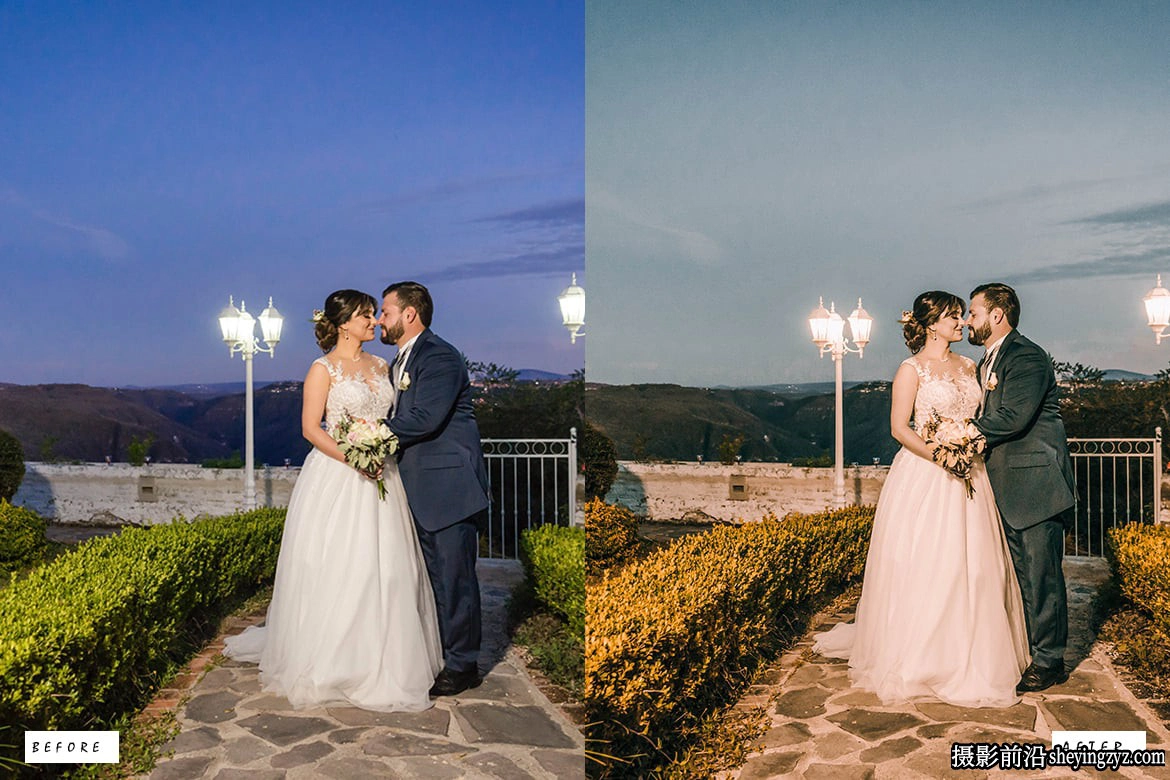 经典电影复古婚礼LR预设ACR调色预设 Wedding Lightroom Presets