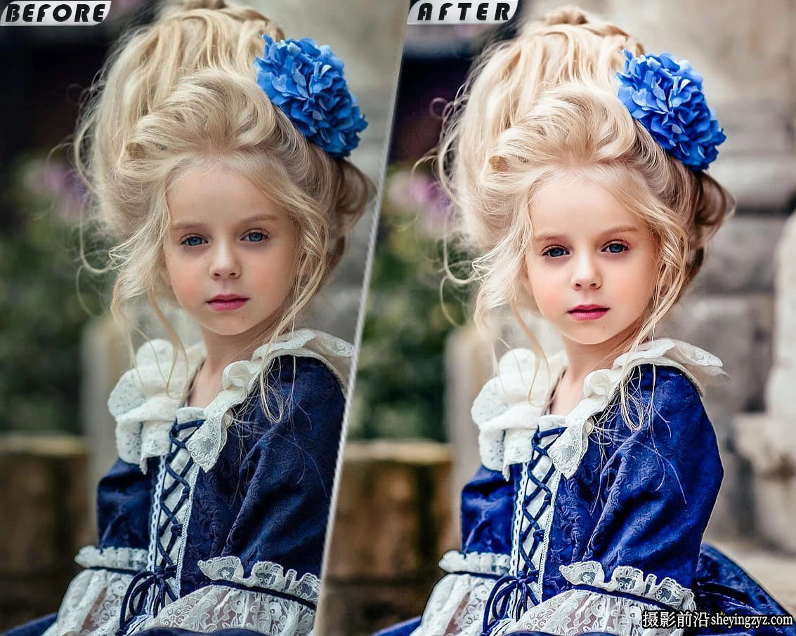 20个唯美儿童后期调色LR预设ACR调色预设 HDR lightroom Presets