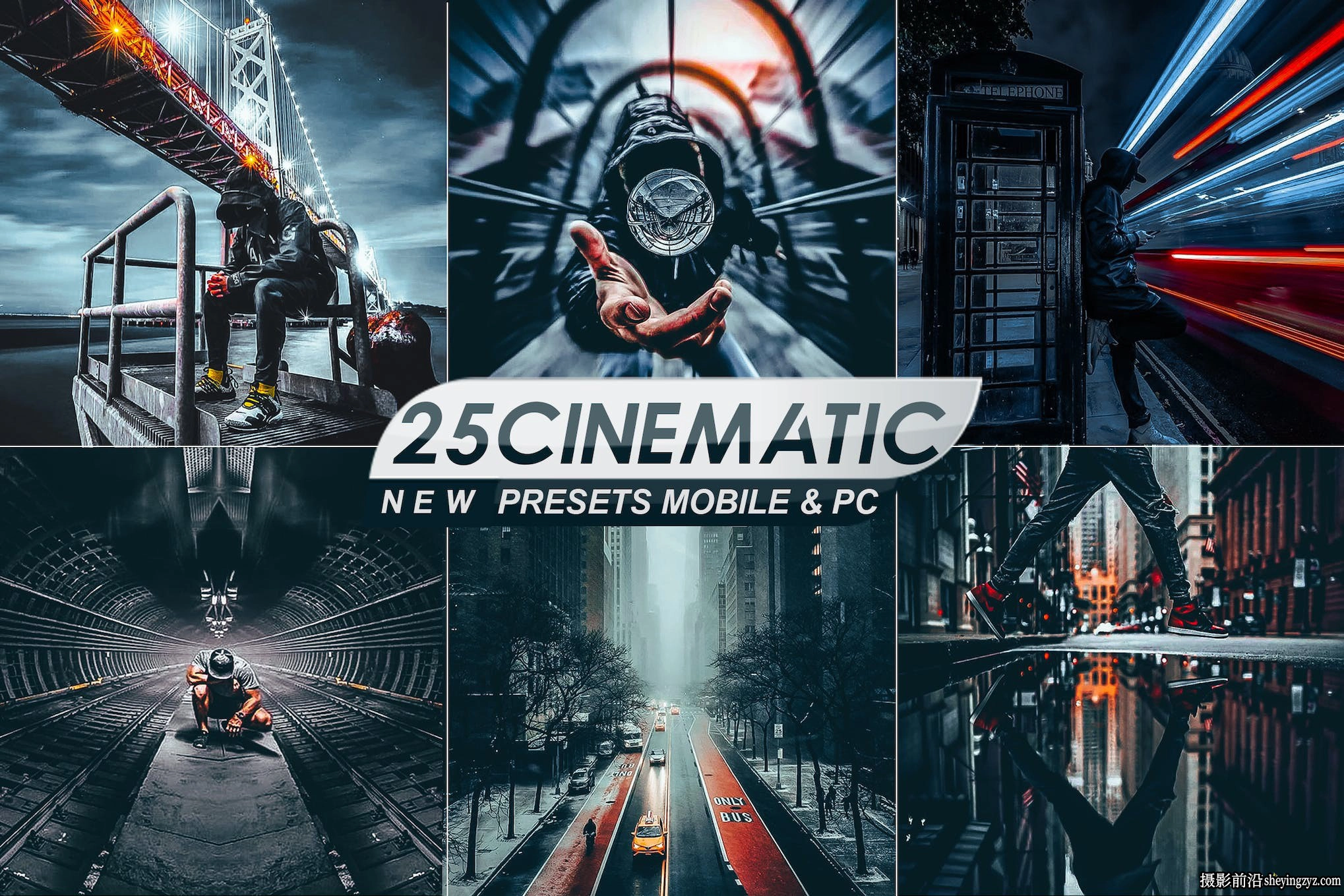 电影级城市旅行街拍LLR预设ACR预设 Cinematic Lightroom Presets