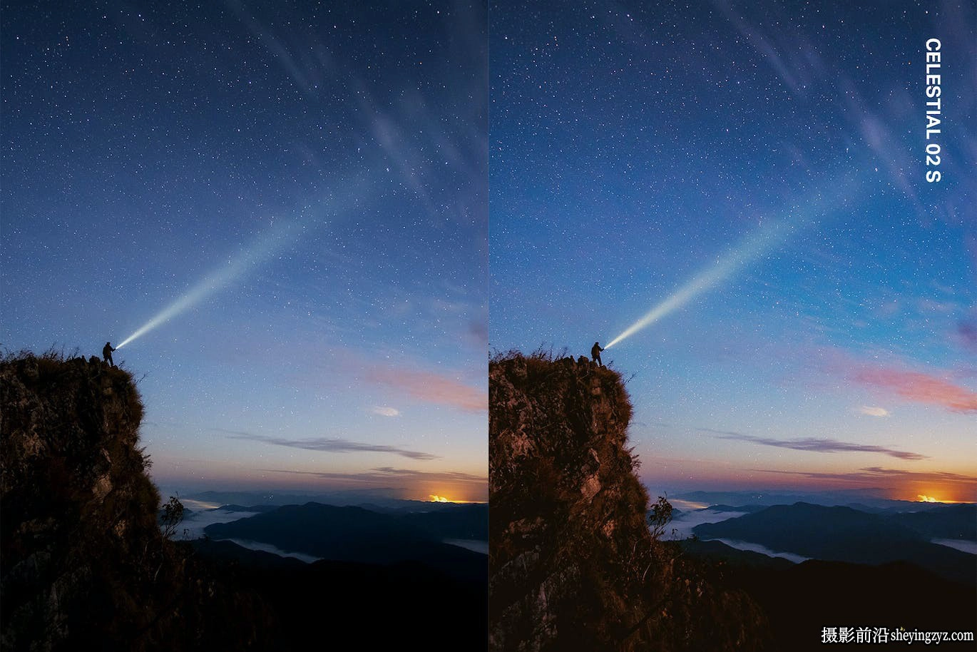 AI自适应星空银河系摄影后期AI人工智能LR预设及电影调色LUT预设