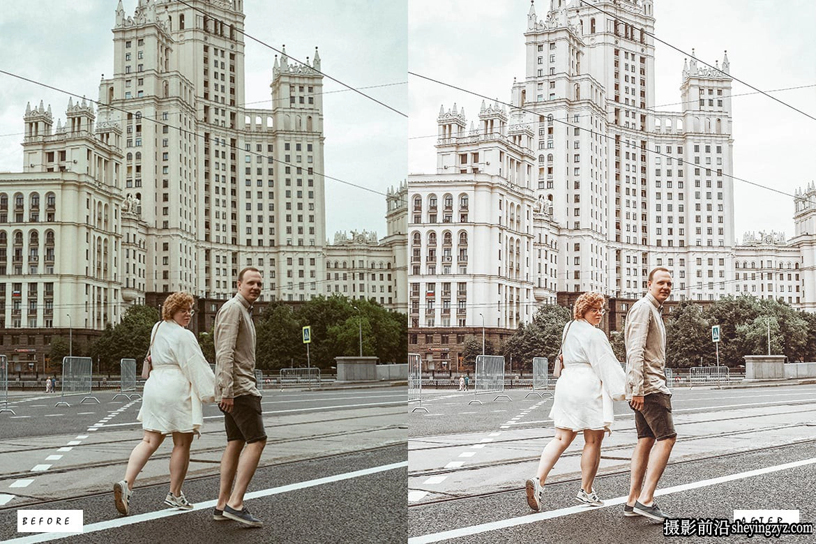 旅行电影胶片感人像LR预设ACR调色预设 Beirut Lightroom Presets