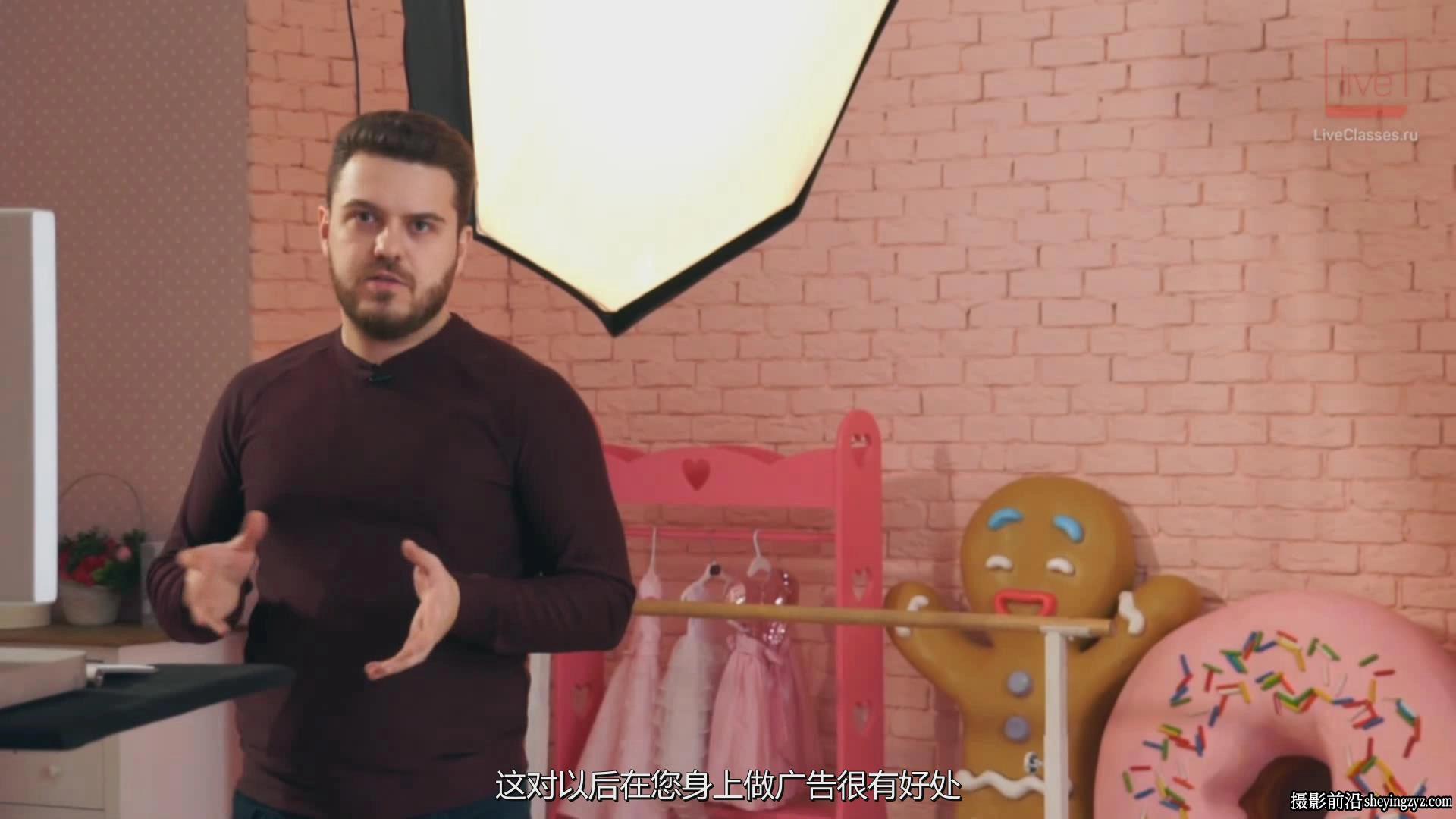 Alexander Talyuka -维密品牌风格私房内衣人像摄影教程-中文字幕