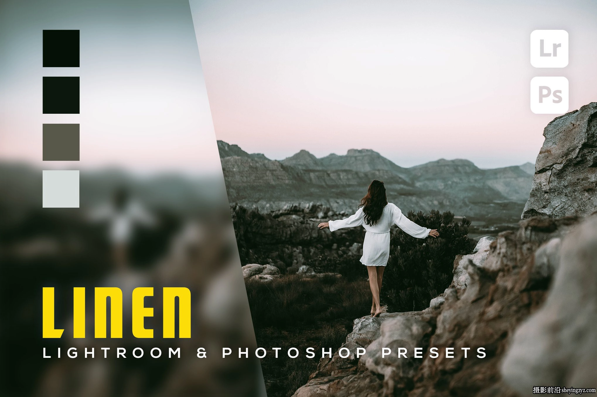 情绪电影色彩人像LR预设及手机lr预设I Linen Lightroom Presets