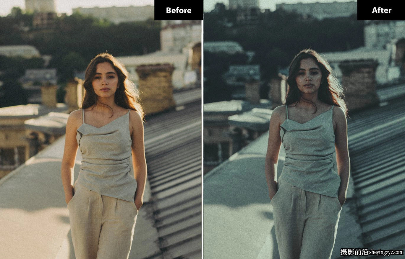 情绪电影人像lr预设及手机版lr预设 Tawny look Lightroom Presets