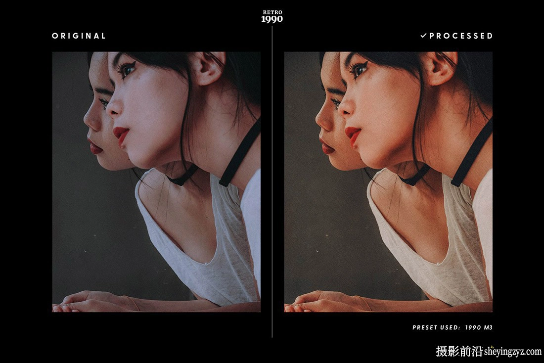 90年代经典通透复古胶片LR预设ACR调色预设1990 Retro - Presets