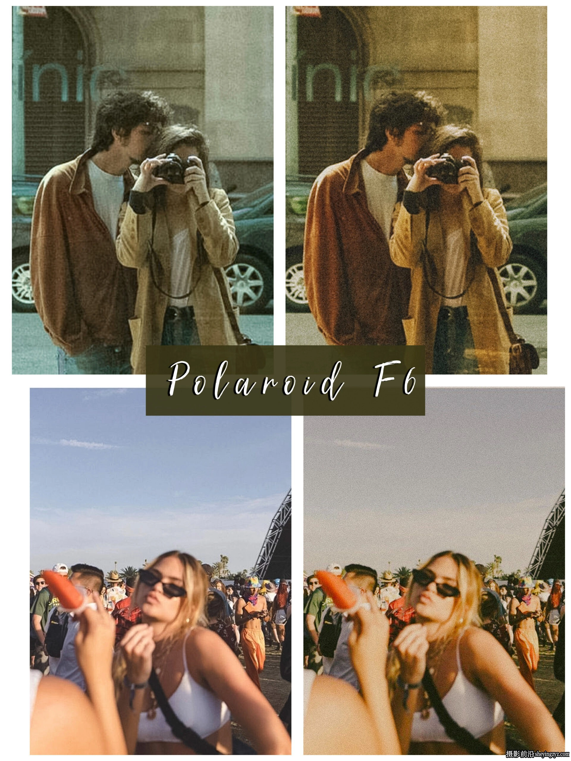 宝丽来复古胶片LR预设手机lr预设 POLAROID Film Vintage Presets