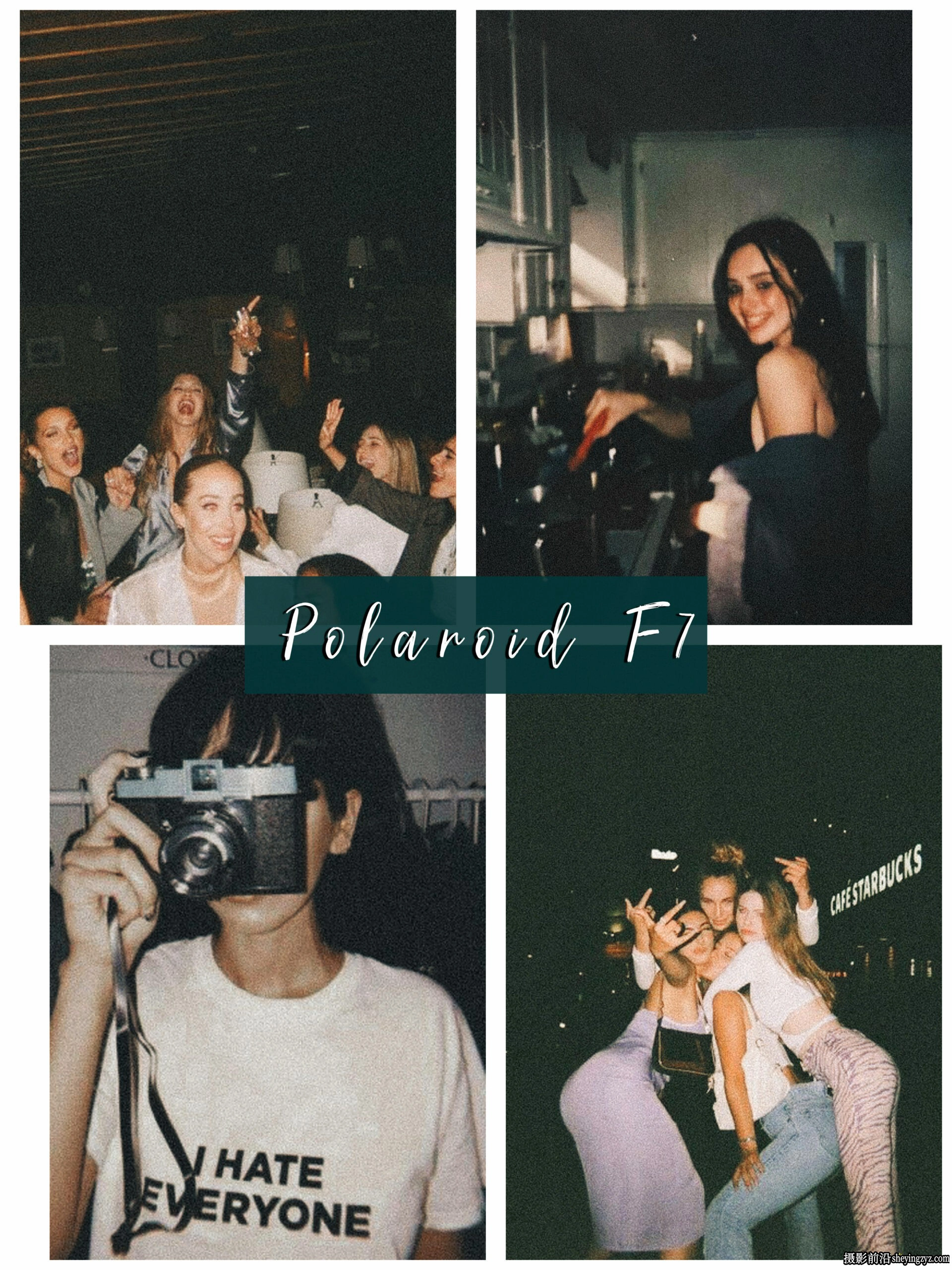 宝丽来复古胶片LR预设手机lr预设 POLAROID Film Vintage Presets