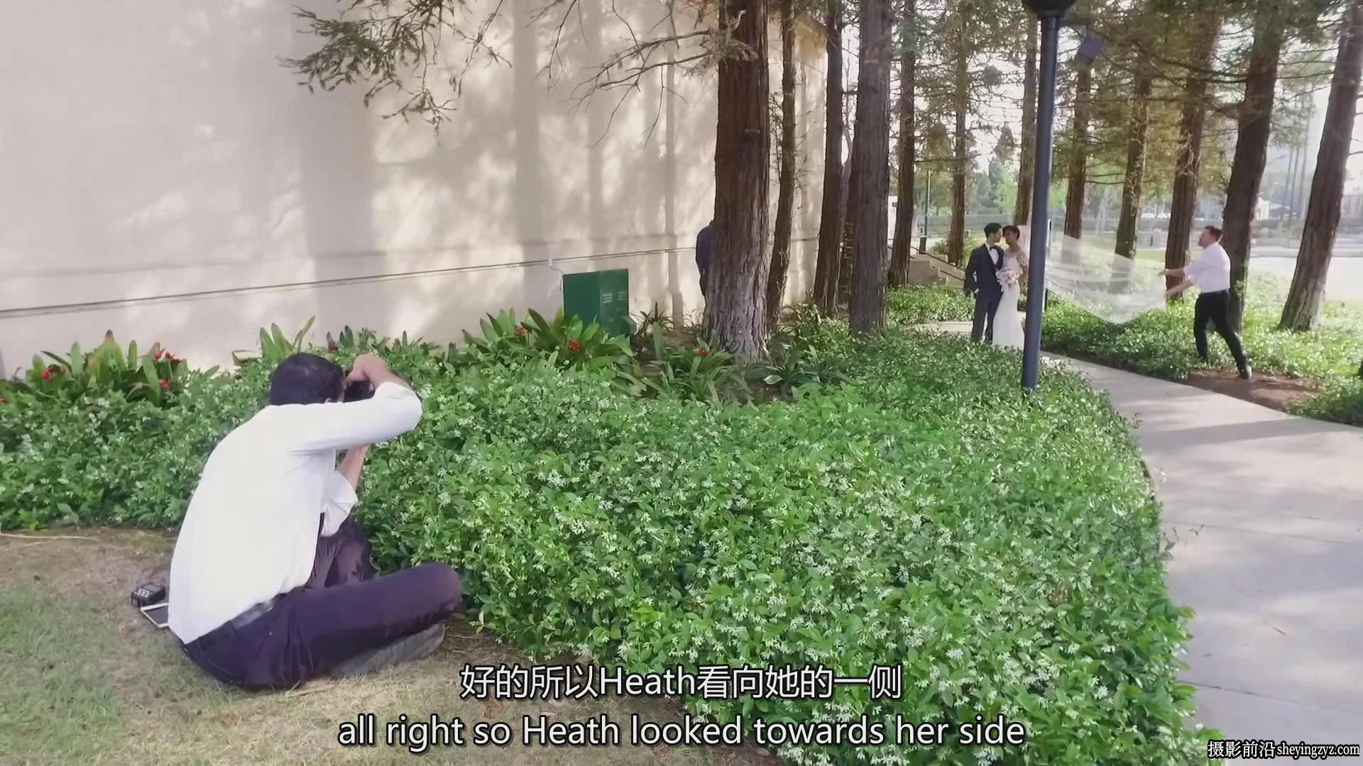 SLR Lounge-婚礼摄影系统教程(4)拍摄新郎新娘教程-独家中英字幕