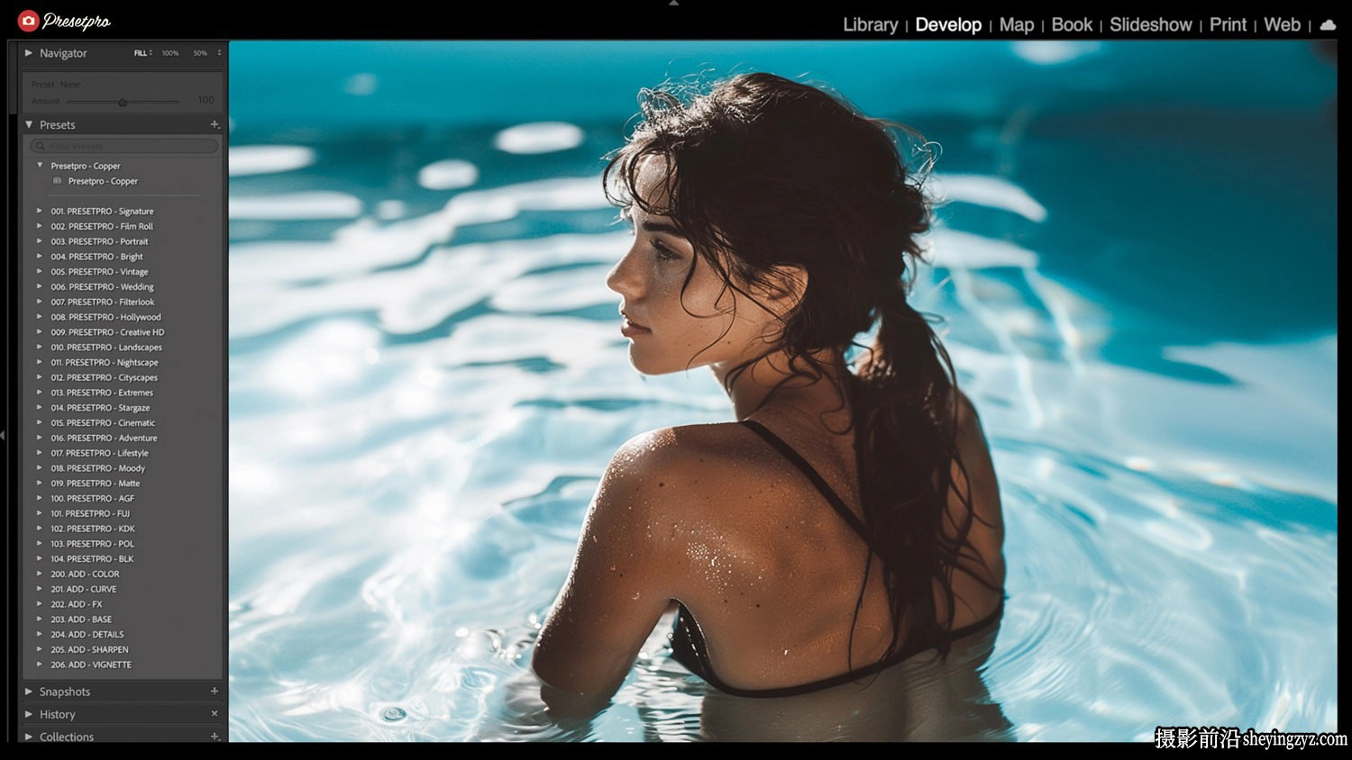 古铜色肖像LR预设及ACR调色预设 presets Lightroom Preset Copper
