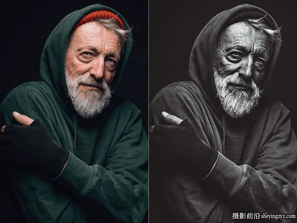 黑白电影胶片人像调色LR预设ACR调色预设 OnPresets-BLACK &amp; WHITE