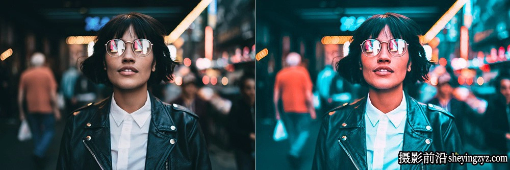 港风城市街拍霓虹灯人像LR预设ACR调色预设 OnPresets - NEON