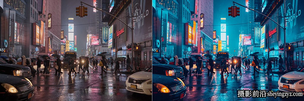 港风城市街拍霓虹灯人像LR预设ACR调色预设 OnPresets - NEON