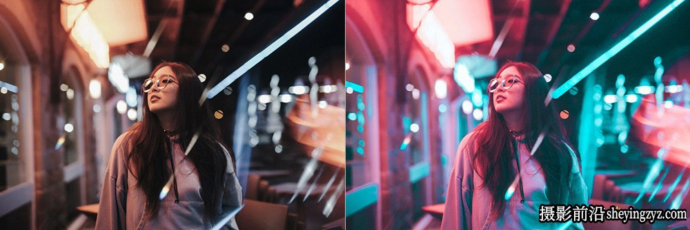 港风城市街拍霓虹灯人像LR预设ACR调色预设 OnPresets - NEON