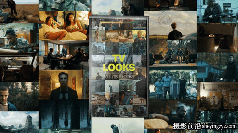 经典胶片电影风格大片LUT调色预设Tropic Colour–TV Looks LUT预设