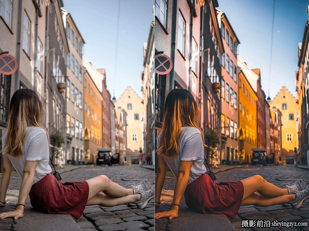 旅拍橙蓝色电影色彩LR预设ACR预设 OnPresets- TRAVELLER Presets