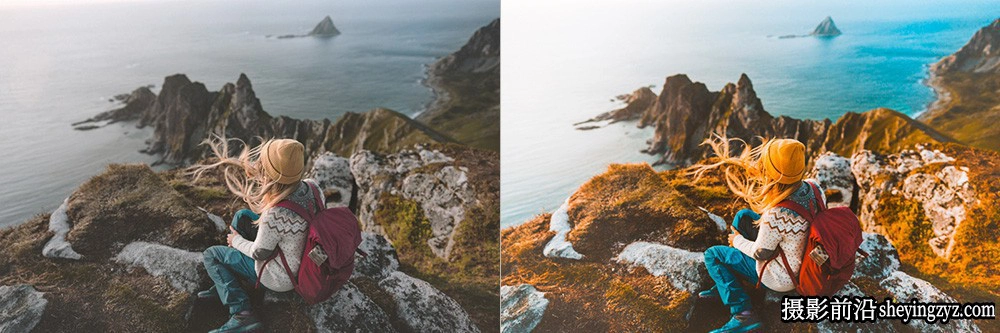 旅拍橙蓝色电影色彩LR预设ACR预设 OnPresets- TRAVELLER Presets