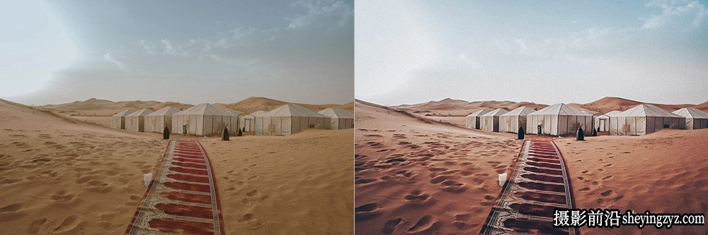 旅拍沙漠风光摄影调色LR预设ACR预设 OnPresets-DESERT CAMEL Presets