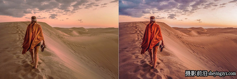 旅拍沙漠风光摄影调色LR预设ACR预设 OnPresets-DESERT CAMEL Presets
