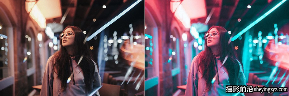 城市街拍霓虹灯街头摄影LR预设ACR调色预设 OnPresets-NEON Presets