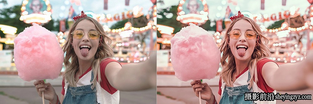 棉花糖色彩后期调色LR预设ACR预设 OnPresets-COTTON CANDY Presets