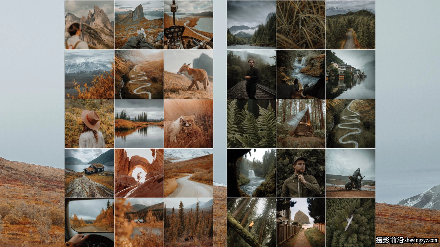 旅拍森系风光LR预设ACR预设 Chris Henry - Forest Foliage Presets