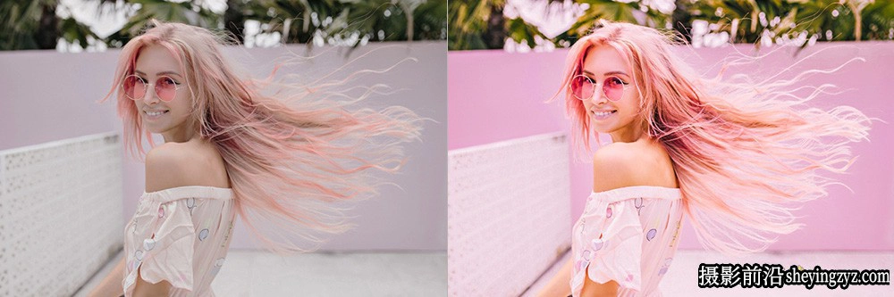 唯美粉色心情后期调色LR预设ACR预设 OnPresets-PINKY MOOD Presets